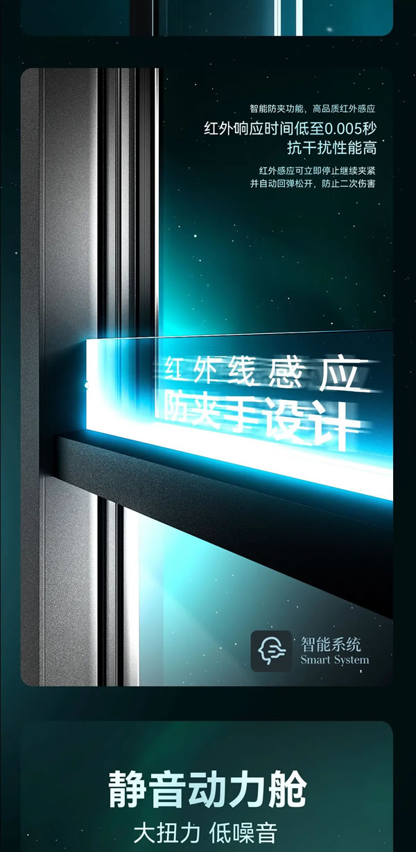 奥迪斯星品速递｜『揽境168』电动智能升降窗全新亮相