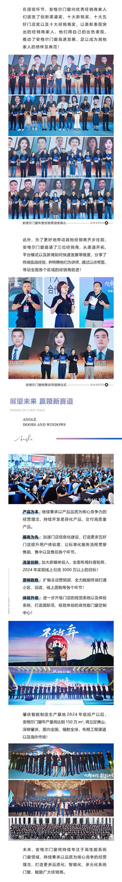 向新而行，敢创不凡 | 安格尔门窗2023年战略营销峰会圆满落幕